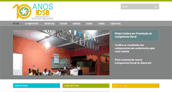 Desktop Screenshot of idsb.org.br